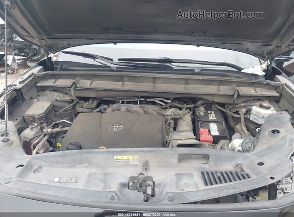 5TDLZRAH7MS089256 2021 TOYOTA HIGHLANDER Черный Вид сзади