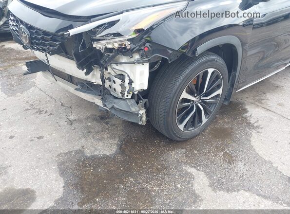 5TDLZRAH7MS089256 2021 TOYOTA HIGHLANDER Черный Вид спереди