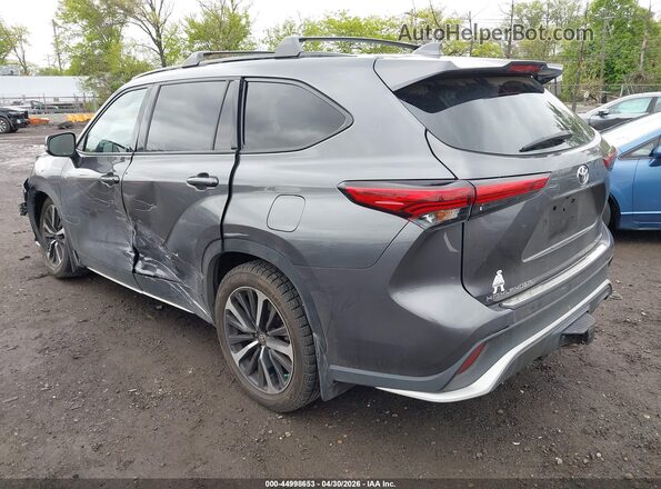 5TDLZRBH7MS104322 2021 TOYOTA HIGHLANDER Серый Задняя левая четверть