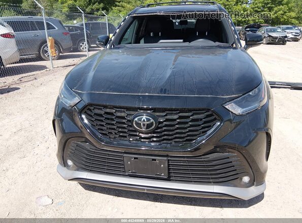 5TDLZRBHXMS141235 2021 TOYOTA HIGHLANDER Black 