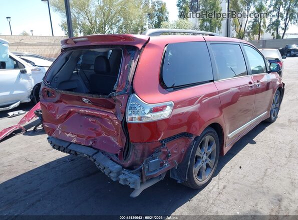 5TDXK3DC0GS729198 2016 TOYOTA SIENNA Red 