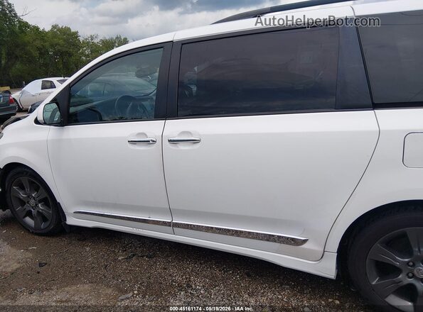 5TDXK3DC1GS712443 2016 TOYOTA SIENNA White Панорамний вид салону 360°