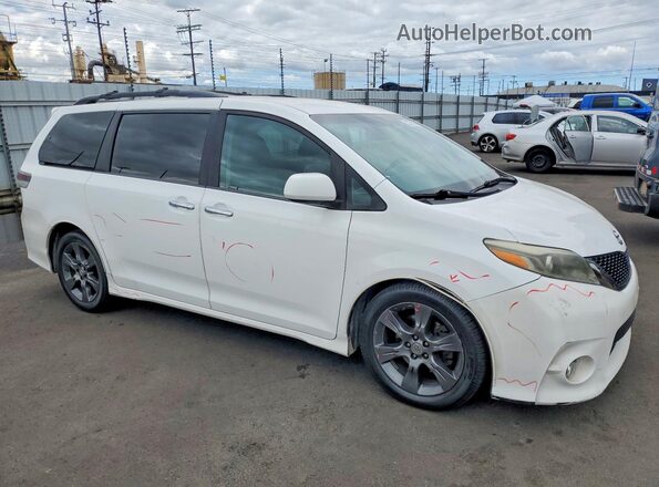5TDXK3DC5GS760432 2016 TOYOTA SIENNA White წინა მარჯვენა