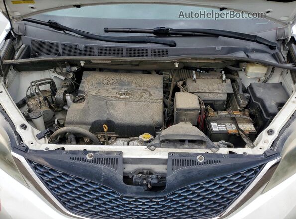 5TDXK3DC5GS760432 2016 TOYOTA SIENNA White ძრავის განყოფილების ხედი