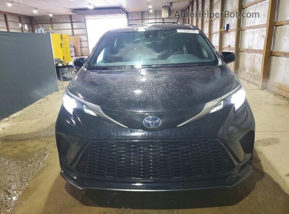 5TDXSKFC2PS100775 2023 TOYOTA SIENNA Black Widok z przodu