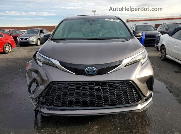 5TDXSKFC4MS040025 2021 TOYOTA SIENNA Серый 