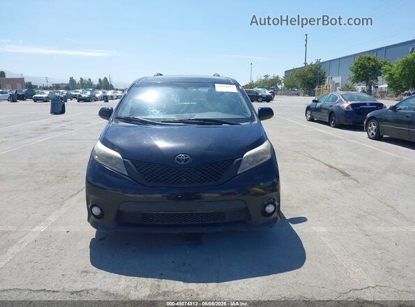 5TDXZ3DC2HS791750 2017 TOYOTA SIENNA Black 
