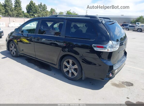 5TDXZ3DC2HS791750 2017 TOYOTA SIENNA Black 