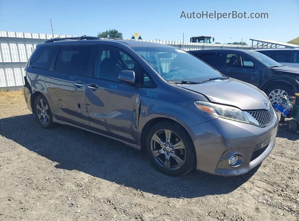5TDXZ3DC3HS811178 2017 TOYOTA SIENNA Gray 