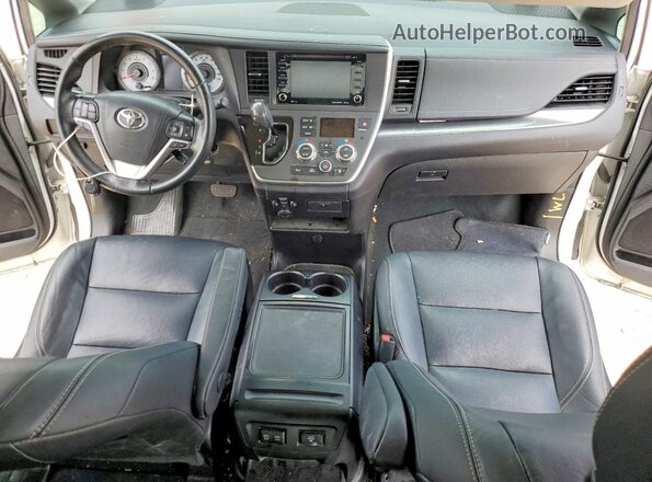 5TDXZ3DC4LS046426 2020 TOYOTA SIENNA White Dashboard view