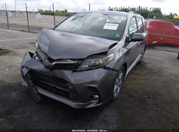 5TDXZ3DC4LS047964 2020 TOYOTA SIENNA Gray 
