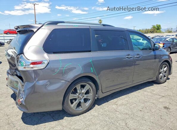 5TDXZ3DC5JS913233 2018 TOYOTA SIENNA Gray Rear right