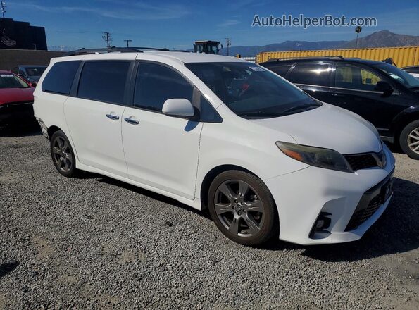5TDXZ3DC8KS996836 2019 TOYOTA SIENNA White 