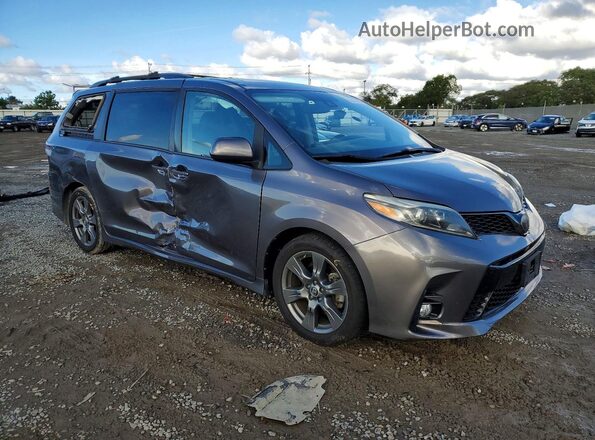 5TDXZ3DC9KS996750 2019 TOYOTA SIENNA Gray 