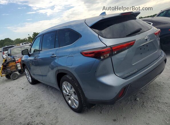 5TDYARAH9LS000590 2020 TOYOTA LIMITED Gray Rear left