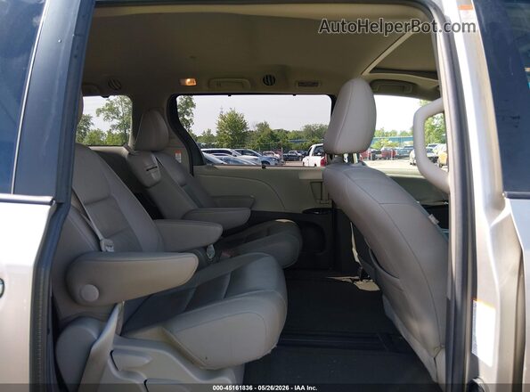 5TDYK3DC1GS742689 2016 TOYOTA SIENNA Gold Widok naklejki z numerem VIN