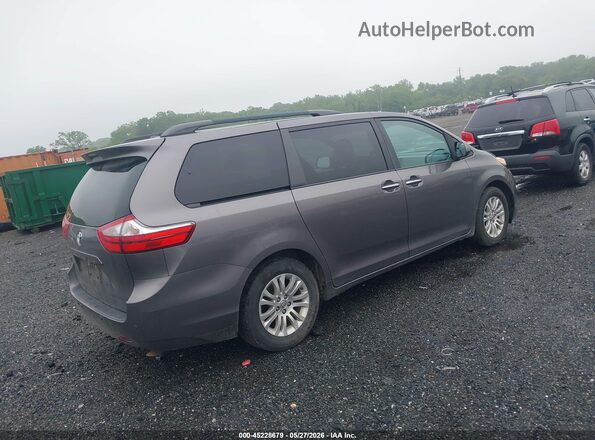 5TDYK3DC2GS695608 2016 TOYOTA SIENNA Серый 