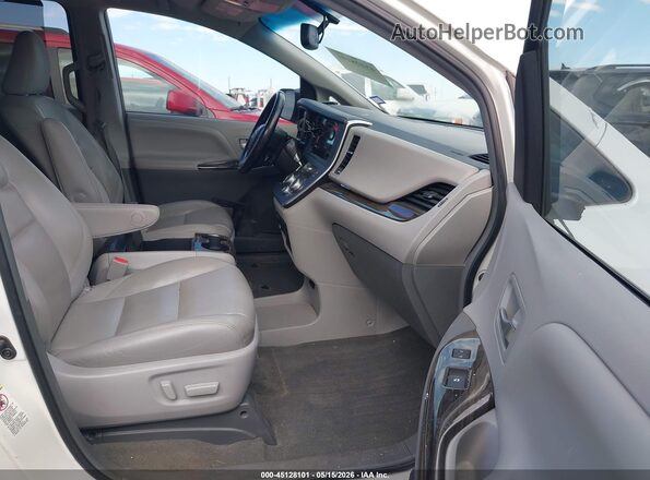 5TDYK3DC2GS723505 2016 TOYOTA SIENNA White Սալոնի դիմացի տեսք