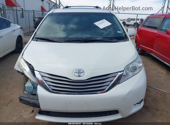 5TDYK3DC2GS723505 2016 TOYOTA SIENNA White Սալոնի հետևի տեսք