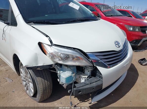 5TDYK3DC2GS723505 2016 TOYOTA SIENNA White Դիմացի տեսք