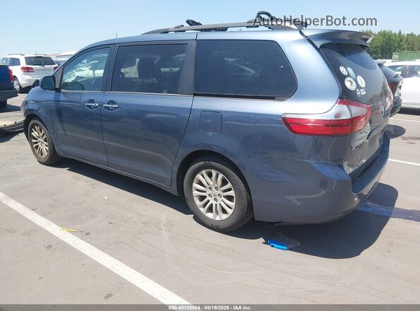 5TDYK3DC2GS749585 2016 TOYOTA SIENNA Blue 