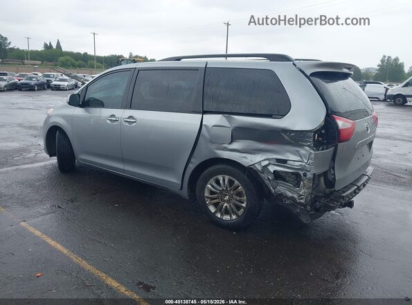 5TDYK3DC4GS739429 2016 TOYOTA SIENNA Серебряный Задняя левая четверть