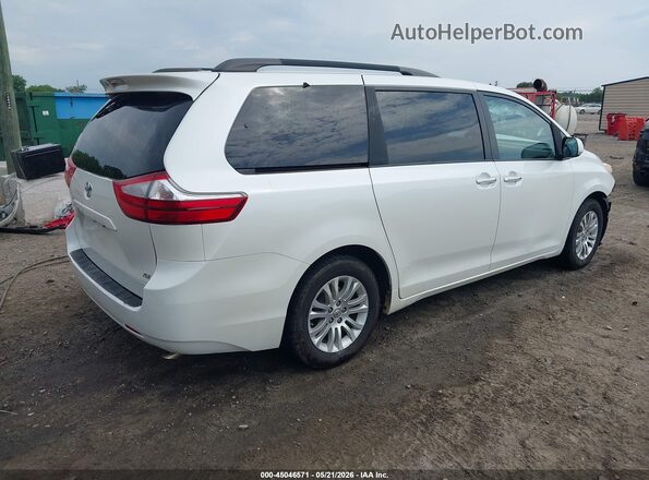 5TDYK3DC6GS706867 2016 TOYOTA LE White Tył prawy
