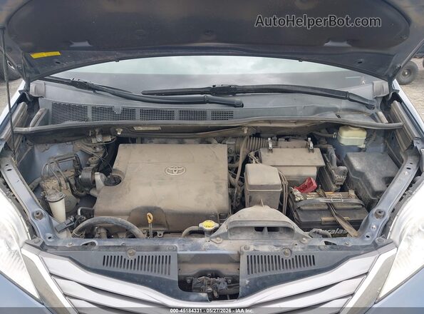 5TDYK3DC8GS738722 2016 TOYOTA SIENNA Blue Вид ззаду
