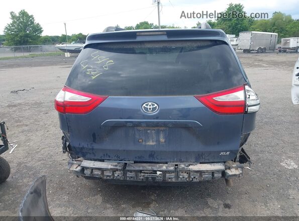 5TDYK3DC8GS738722 2016 TOYOTA SIENNA Blue 