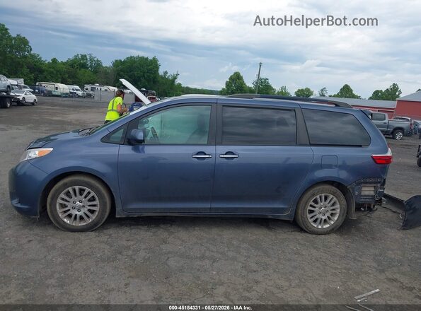 5TDYK3DC8GS738722 2016 TOYOTA SIENNA Blue 
