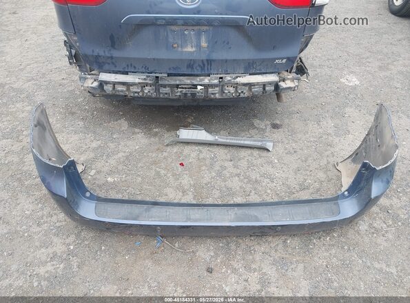 5TDYK3DC8GS738722 2016 TOYOTA SIENNA Blue Вид щитка приладів