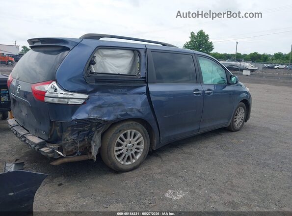 5TDYK3DC8GS738722 2016 TOYOTA SIENNA Blue Панорамний вид салону 360°
