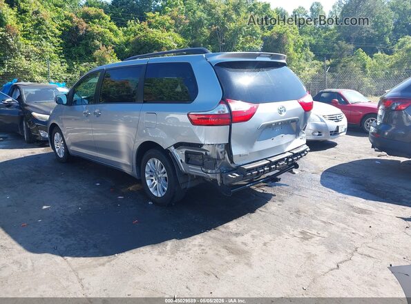 5TDYK3DC9GS698974 2016 TOYOTA LE Silver Задня ліва чверть
