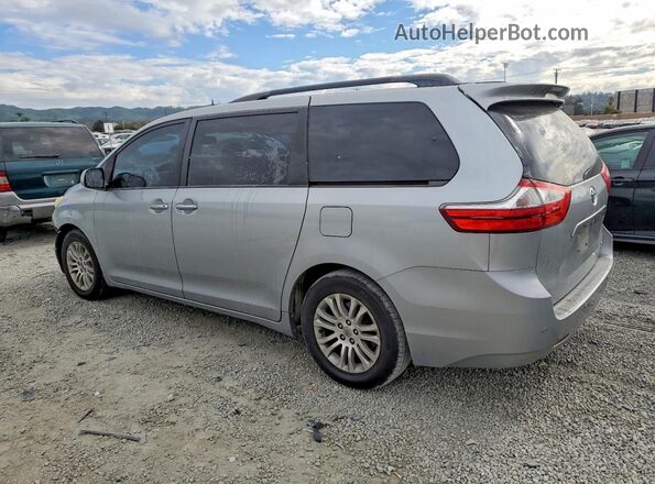 5TDYK3DCXGS735966 2016 TOYOTA SIENNA Silver Հետևի ձախ