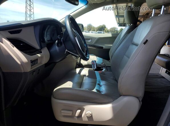 5TDYK3DCXGS762052 2016 TOYOTA SIENNA Blue Սալոնի դիմացի տեսք