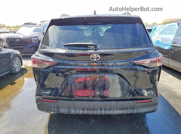 5TDYRKEC1TS294176 2026 TOYOTA SIENNA Black Vista trasera