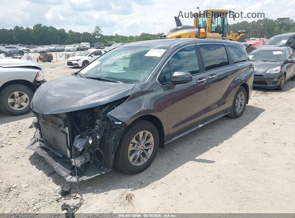 5TDYRKEC3SS225648 2025 TOYOTA SIENNA Gray Przód lewy