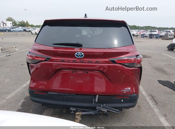 5TDYRKEC4MS019726 2021 TOYOTA SIENNA Red 