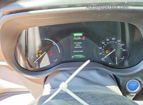 5TDYRKEC5MS016981 2021 TOYOTA SIENNA Зеленый Вид щитка приборов