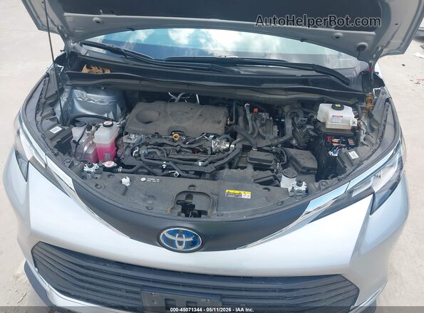5TDYRKEC5NS085171 2022 TOYOTA LE Серебряный Вид сзади