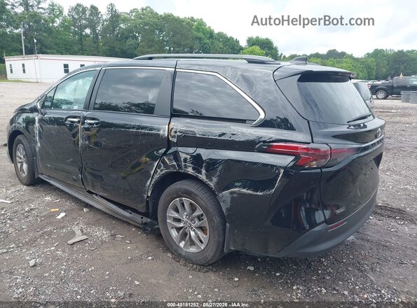 5TDYRKEC7RS183494 2024 TOYOTA SIENNA Black Rear left
