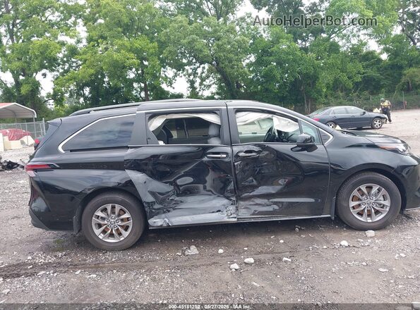 5TDYRKEC7RS183494 2024 TOYOTA SIENNA Black Rear interior view