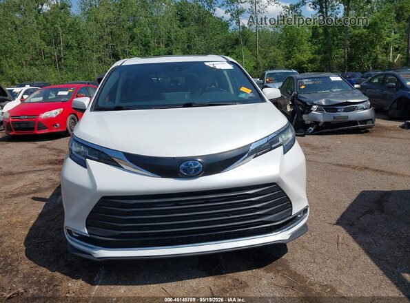 5TDYRKEC8PS146810 2023 TOYOTA SIENNA White Սարքավորումների վահանակի տեսք