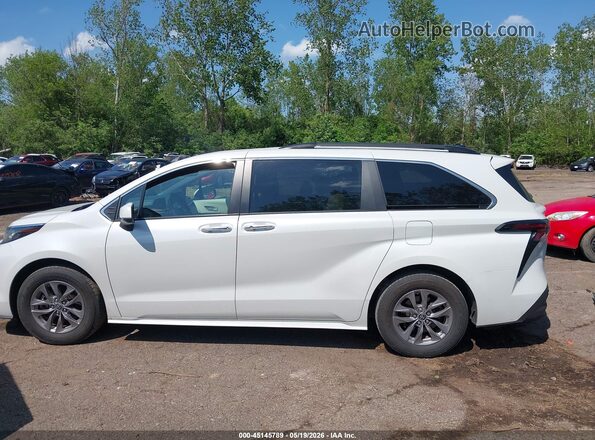 5TDYRKEC8PS146810 2023 TOYOTA SIENNA White Սալոնի 360 աստիճան տեսք