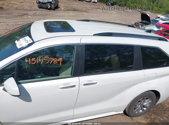 5TDYRKEC8PS146810 2023 TOYOTA SIENNA White Դիմացի տեսք