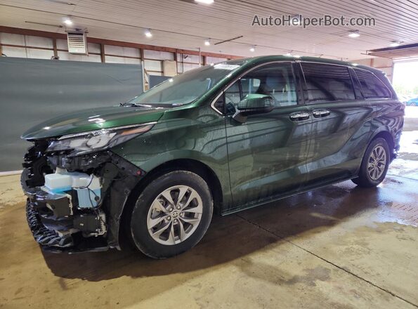5TDYSKFC0RS140490 2024 TOYOTA SIENNA Green 