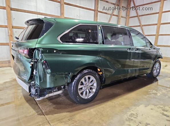 5TDYSKFC0RS140490 2024 TOYOTA SIENNA Green 