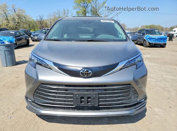 5TDYSKFC3TS236511 2026 TOYOTA SIENNA Gray Вид спереду
