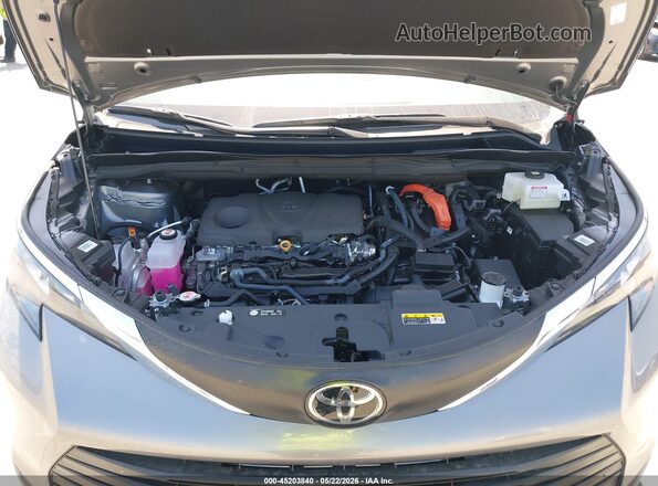 5TDYSKFC4TS235724 2026 TOYOTA SIENNA Gray Вид ззаду