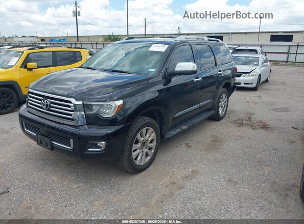 5TDYY5G17KS073082 2019 TOYOTA SEQUOIA Black 
